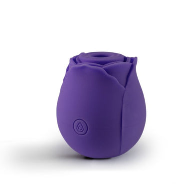 Elegant You Love Me Pick Me Rose Suction Vibrator in Purple - a luxurious rose toy designed for sublime pleasure.